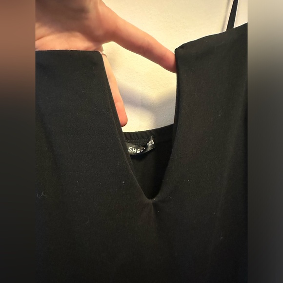SHEIN black tight mini dress - Picture 6 of 6